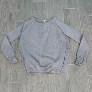 LULULEMON Merino Wool Thumb Hole Yin To You Gay Sweater Size 4
